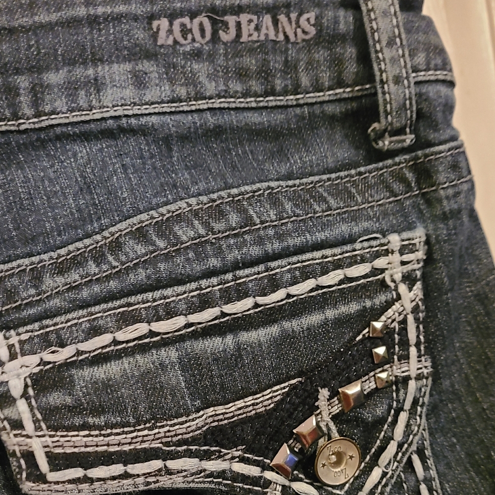Z Co. Premium Jeans Straight Leg size 7 - Picture 5 of 7